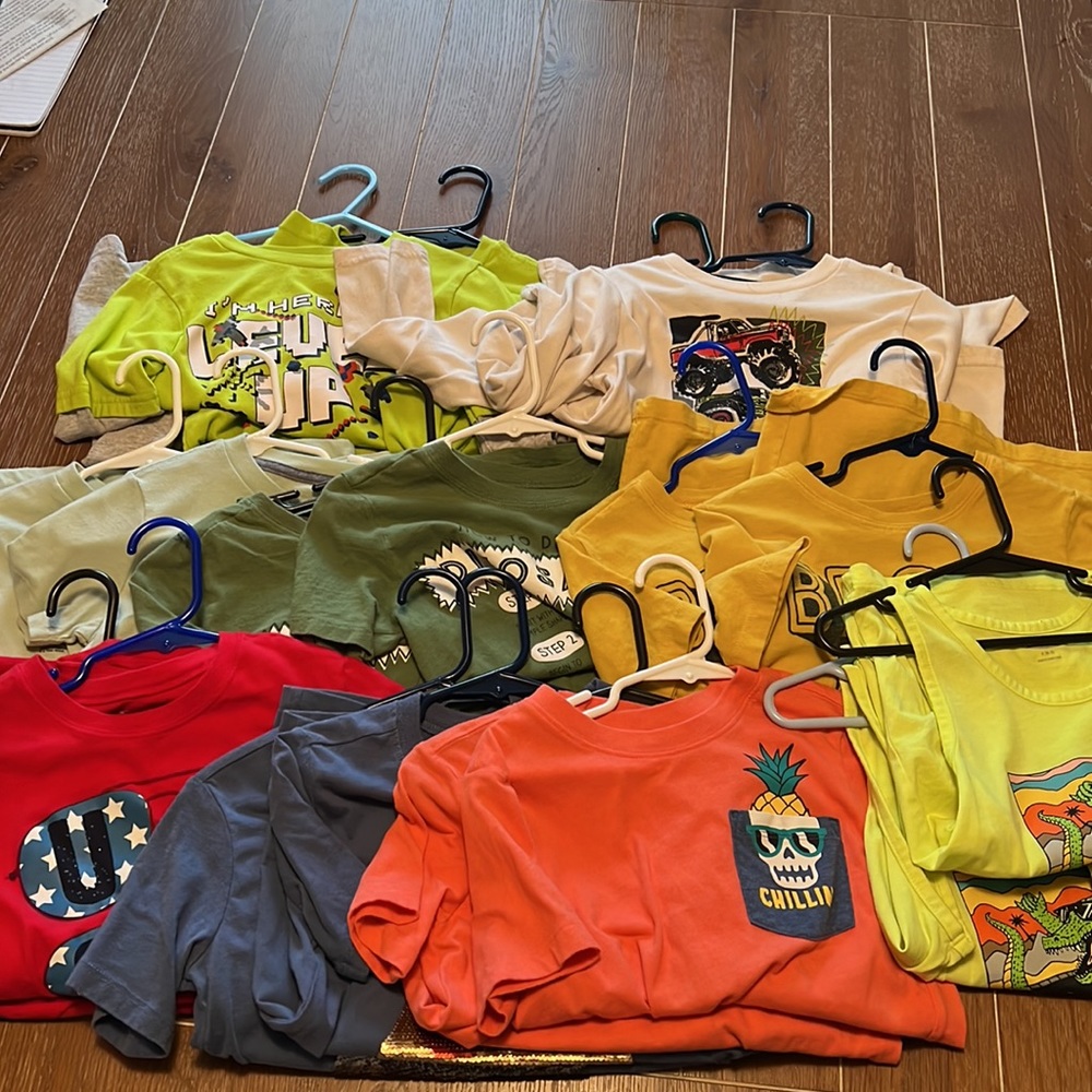 Boys shirt bundle size 5-7